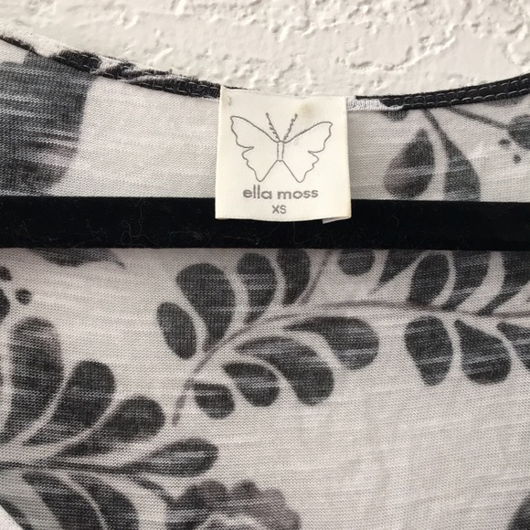 Ella Moss flutter dolman sleeved blouse Small S - Picture 3 of 5